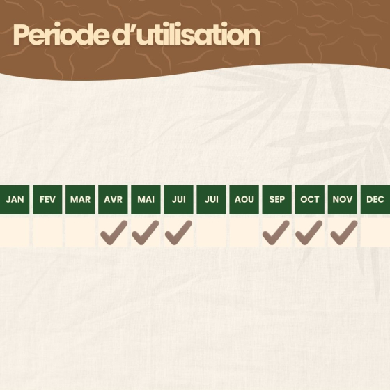Nématodes SC contre vers gris - 25 millions - 50 m²