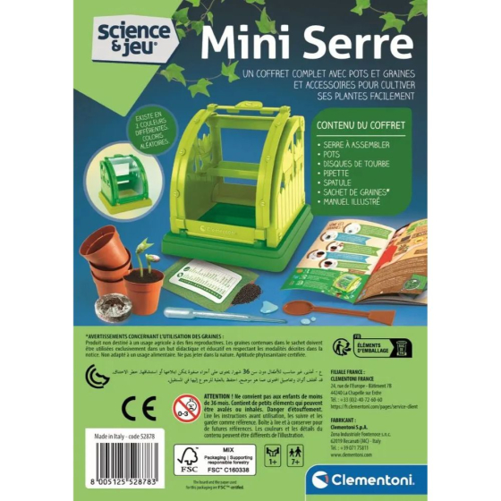 Coffret mini-serre