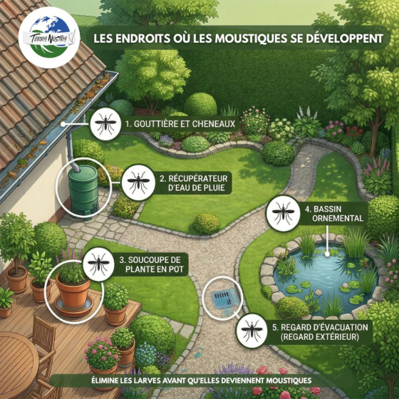 Larvicide anti-moustiques - Pot de 150 g