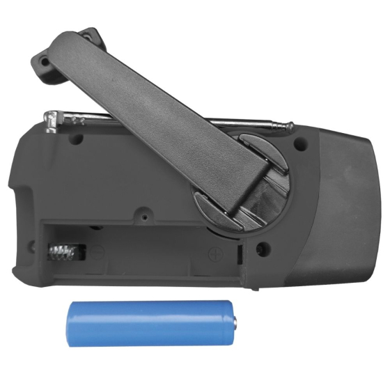  Radio multi-fonctions 3 en 1 Coyote- chargement solaire - dynamo - USB