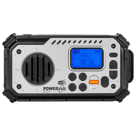  Radio DAB+/ FM Bison - multi-fonctions 7 en 1- Solaire et dynamo
