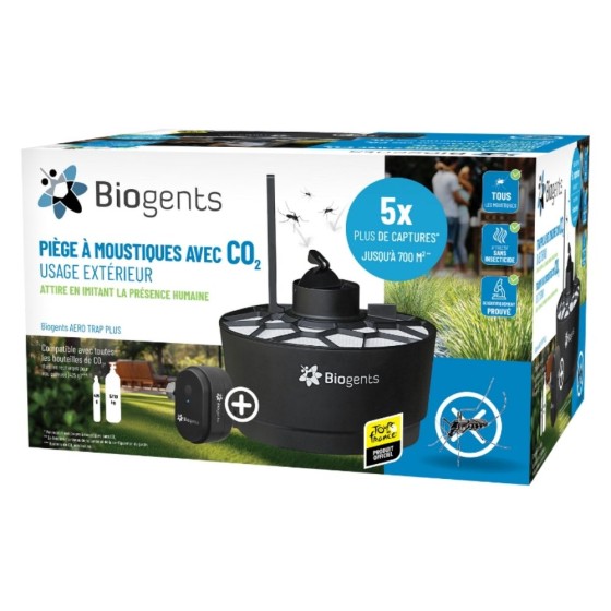 Piège à moustiques - Biogents Aerotrap Plus (avec booster CO2)