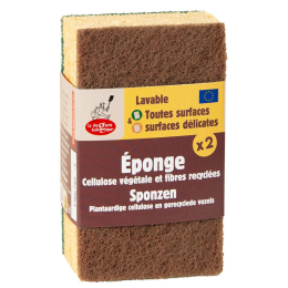 Lot de 2 éponges grattantes