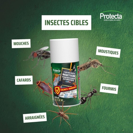 Lot de 5 recharges pour diffuseur d'insecticides