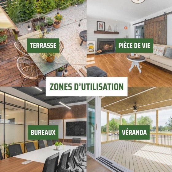 Lot de 5 recharges pour diffuseur d'insecticides