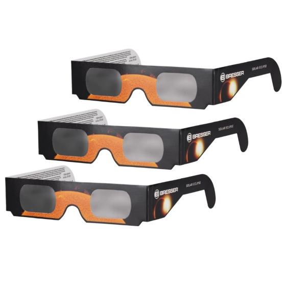 Lunettes pour éclipses soliares - Lot de 3