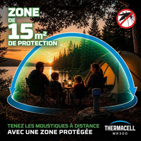 Bouclier anti-moustiques Portable - Thermacell