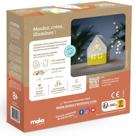Atelier de créations : la maison lumineuse