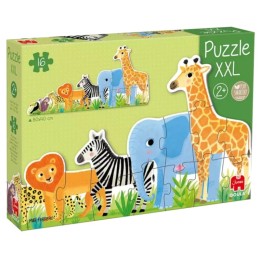 Puzzle XXL Jungle : du plus petit au plus grand