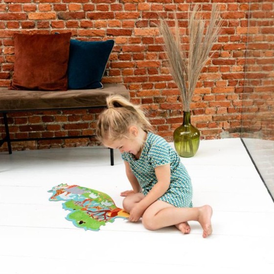 Contour puzzle safari