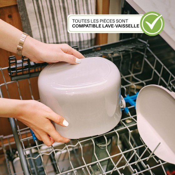 Composteur de cuisine Organko – 3,3 L – Cappuccino