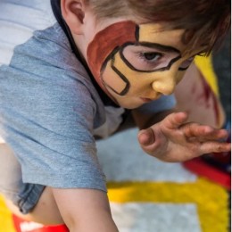 Fard de maquillage enfant à l'eau - Rouge