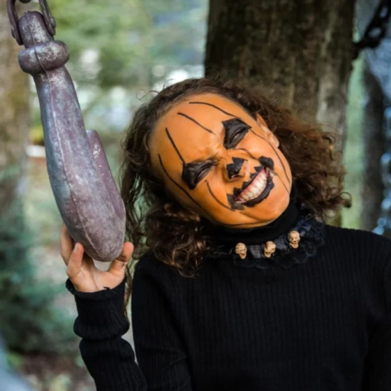 Fard de maquillage enfant à l'eau - Orange