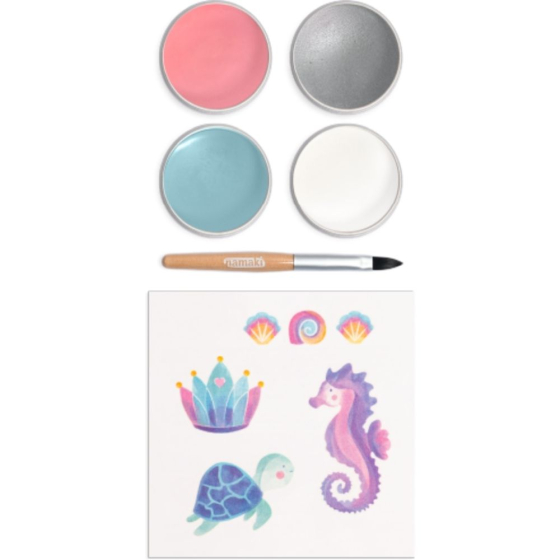 Kit de maquillage 4 couleurs - Sirène