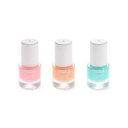 Coffret 3 vernis pelables enfant Délices d'Été + lim