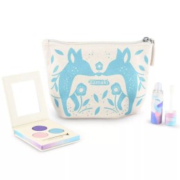 Trousse Scintillante Bleue – Palette 3 fardsetgloss pailleté