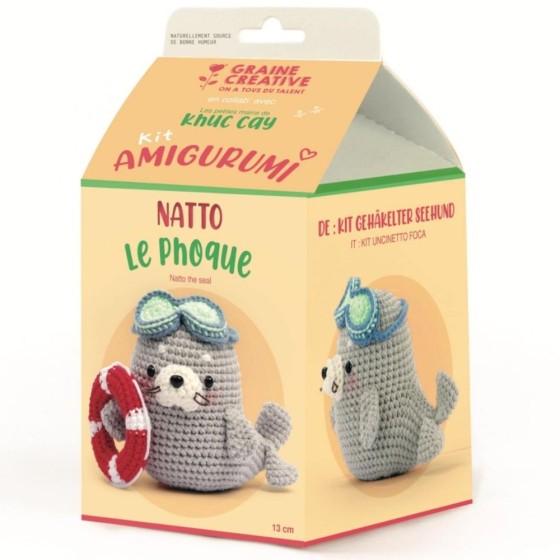 Kit Amigurumi - Phoque