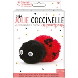 Kit Pompons - Coccinelle