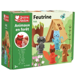 Kit Feutrine - Animaux de la Forêt