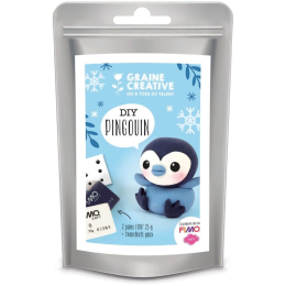 Kit DIY Fimo - Pingouin