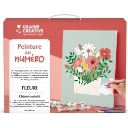 Peinture au Numéro - Fleuri