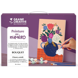 Peinture au Numéro - Bouquet
