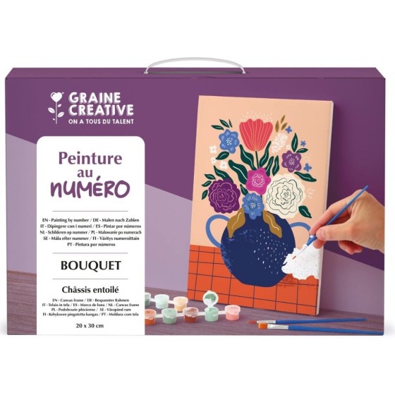 Peinture au Numéro - Bouquet