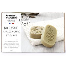 Coffret Savon - Olive et Argile Verte