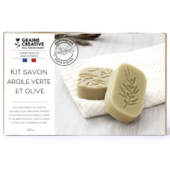 Coffret Savon - Olive et Argile Verte
