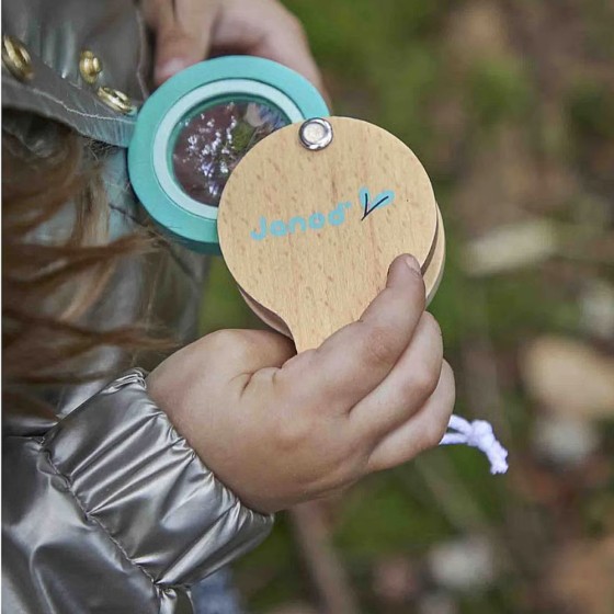 Loupe de poche rotative