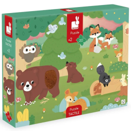 Puzzle tactile Forêt