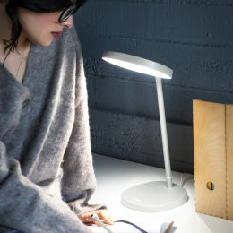 Lampe de luminothérapie Lumie Task, coloris blanc