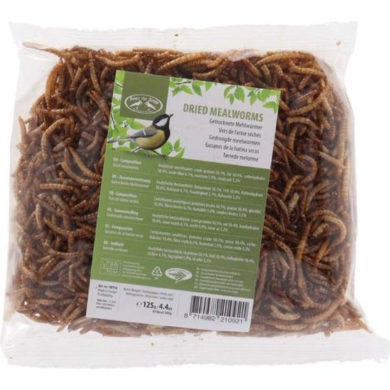 Vers de farine séchés - 125g