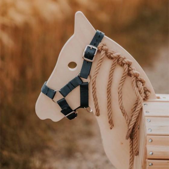 Cheval en bois, version compact