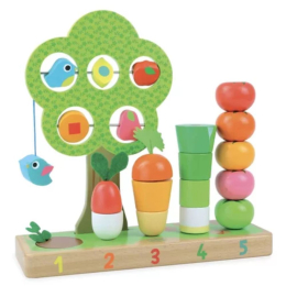 J'apprends à compter les légumes