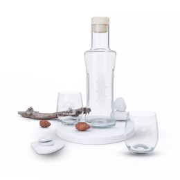 Coffret cadeau Flaska Carafe Vodan + 2 verres Emoto
