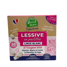 Lessive linge blanc en tablettes 14 g - 1,61 kg